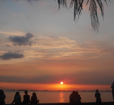 Sunset Over Manila bay